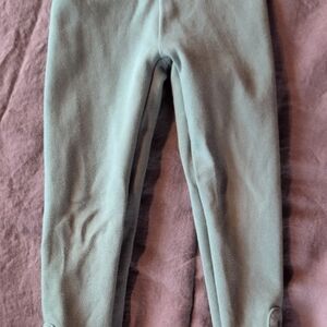 Janie and Jack Sage Green Leggings